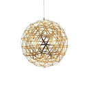 Modern Nordic Stainless Steel Spark Ball LED Pendant Lights Chandelier for Home Decoration - Ljojo