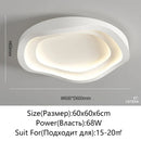 Ljojo LED White Ceiling Light for Modern Home Lighting