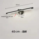 LED Wall Lamp with Touch Dimming Motion Sensor for Bathroom by Ljojo