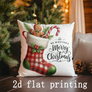 Christmas-themed Decorative Pillow Covers by Ljojo - Perfect for Sofa, Bedroom, Car