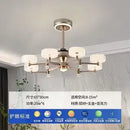 Modern Invisible Fan LED Chandelier for Living Room Dining Tables by Ljojo