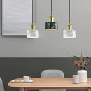 Alabaster Pendant Light for Dining Room - Luxury Hanging Chandelier by Ljojo