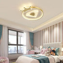 Ljojo Luxury Crown Ceiling Lamp for Bedroom or Children's Room