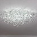 Nordic Chrome Gold Crystal Chandelier Luxury Branches Living Room Bedroom - Ljojo