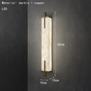 Marble Wall Lamp Nordic Minimalist Style for Living Room TV Background Ljojo