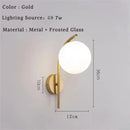 Ljojo LED Wall Sconce Lights with G9 Bulb for Bedroom & Living Room
