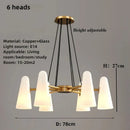 Ljojo Modern Metal LED Pendant Light Luxury Chandelier for Home Decor