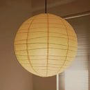Japanese Art Rice Paper Ceiling Pendant Lamp | Elegant Living Room Chandelier -- Ljojo