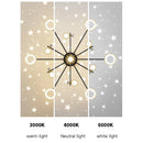 Ljojo LED Chandelier: Modern Smart Remote Ceiling Pendant Light