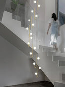 Glass Pendant Lamp Luxury Lighting Fixture for Restaurant Bar Counter Bedroom - Ljojo