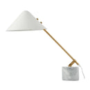 Ljojo Marble Base Modern Table Lamp for Living Room & Bedroom Work Reading