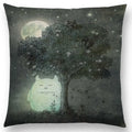 Cute Ghost Sailboat Whale Diver Cushion Cover by Ljojo