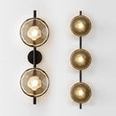 Nordic Minimalist Glass Wall Lamp for Bedroom Living Room Decor by Ljojo