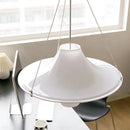 Ljojo Modern Nordic White Cream Acrylic LED Pendant Lights Elegant Unique Design