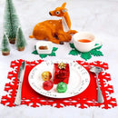 Christmas Snowflake Felt Coaster Set by Ljojo