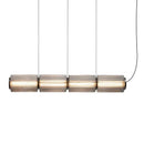 Nordic Glass Pillar Chandelier Pendant Light - Roman Designer - Ljojo