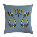 Gemini Libra Taurus Pillow Case by Ljojo: Linen Sofa Car Decorative Cover