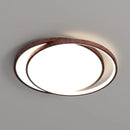Modern Minimalist Wooden LED Ceiling Chandelier Light for Home Decoration by Ljojo