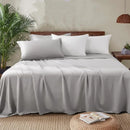 Ljojo Luxury Bamboo Fiber Duvet Cover Set with Pillowcase - Hot Sleeper Bedding