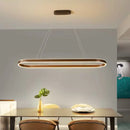 Nordic Ring Corner Metal LED Pendant Lights Stylish Exquisite Simplicity Home Decoration