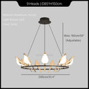 Ljojo Magpie Bird Chandelier Modren Style Pendant Light - Children's Room Decor