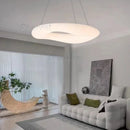Ljojo Acrylic Donut LED Chandelier Pendant Light - Nordic Creative Style for Living Room Bedroom