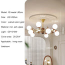 French Retro Glass Ball Chandelier Pendant Lamp Home Decor Lighting by Ljojo