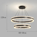 Ljojo Modern Pendant Lights Simple Design LED Chandeliers Dining Room Indoor Lighting