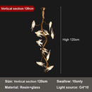 Nordic Wood Acrylic Bird Pendant Light Chandelier - Stylish LED Ceiling Lamp by Ljojo