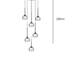 LED Pendant Light Modern Bedroom Stairway Chandelier by Ljojo