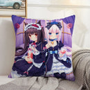 Ljojo 45x45 Cushion Cover - Decorative Pillowcase for Home, Car, and Bed Decor