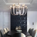 Luxury Crystal Chandelier Nordic Style Modern Glass Pendant Light by Ljojo