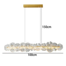 Crystal Chandelier Pendant Light Modern Luxury Dining Room Ceiling Lamp by Ljojo