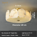 Marble Led Chandelier For Living Room - Elegant Nordic Pendant Light by Ljojo