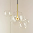 Nordic Glass Bubble LED Ceiling Chandelier Modern Dining Room Pendant Lighting by Ljojo