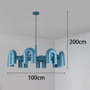 Ljojo LED Pendant Chandeliers for Modern Home Decor Staircase Lighting