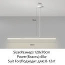 Ljojo LED Pendant Lights: Minimalist Hanging Lamp for Home Indoor Lighting