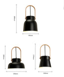 Ljojo Modern Adjustable Macaron E27 Pendant Light for Bedroom Kitchen Dining Table