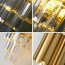 Modern Gold Crystal Wall Lamp LED Light E14 Bulbs Bedroom Living Room Lighting Ljojo