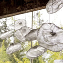 Nordic Minimalist Cloud Glass Chandelier | LED Home Decoration by Ljojo