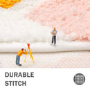 Ljojo Microfiber Non-Slip Kids Bathroom Rug - Water Absorbent, Cute Design