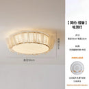 French Design Cream Wind LED Ceiling Light Modern Medieval Fabric Art Decorative Lamp Ljojo