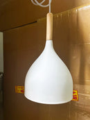 Ljojo Modern Aluminum Pendant Light for Dining Kitchen Cafe E27 Suspension Lamp by GEW