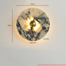 Ljojo Marble LED Wall Lamps - Nordic Minimalism for Bedroom, Bathroom, Living Room
