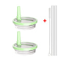 Ljojo 40oz Tumbler Straw Flip Lid - Leak Proof Stanley Cup Replacement