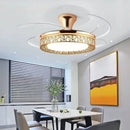 Nordic Invisible Silent Ceiling Fan Lamps - Minimalist Modern Home Decor by Ljojo