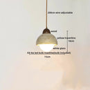 Natural Wood Wabi-sabi LED Pendant Lights Japan for Master Bedroom Hotel Bar Island Chandelier by Ljojo