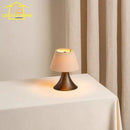 Ljojo Medieval Wabi-sabi Table Lamp with USB Charging - Modern Bedside Desk Lights