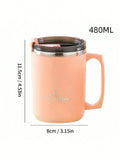 Ljojo 450ml Stainless Steel Insulated Water Cup with Seal Lid