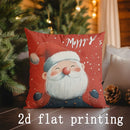 Christmas-themed Cartoon Pillow Covers for Sofa, Bedroom, Car by Ljojo